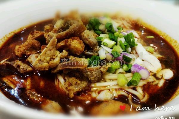 海带丝酥肉面 重庆小面 四川小面