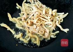 韭菜苔炒鸭肠的做法图解9