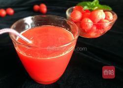 鲜榨西瓜汁的做法图解5