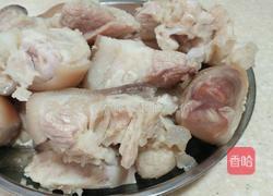 黄豆焖猪脚的做法图解2