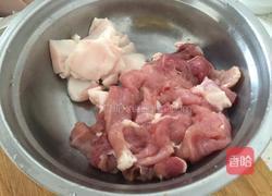 山药炒肉片的做法图解3