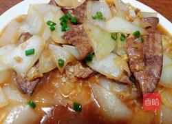 洋葱炒猪肝的做法图解8