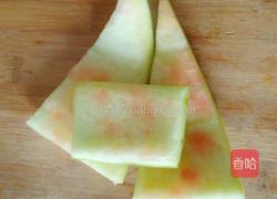 蜜汁西瓜皮的做法图解1
