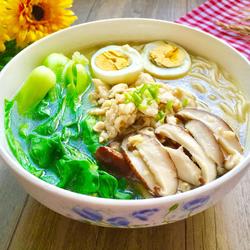香菇鸡丝汤面的做法[图]
