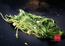 虾酱蚝油炒空心菜 虾酱炒通菜的做法图解6