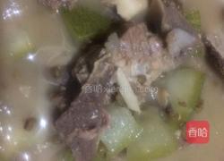 冬瓜绿豆扇骨汤的做法图解9