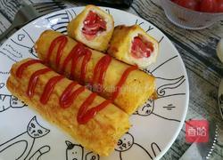 番茄土司卷的做法图解9