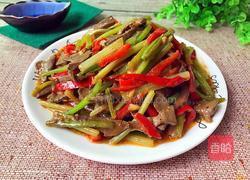 猪肝炒芹菜的做法图解11
