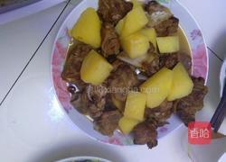 土豆炖排骨的做法图解3