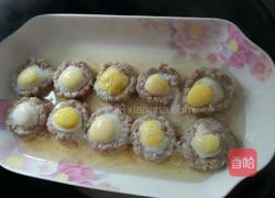 肉泥蒸鹌鹑蛋(适合老人小孩的营养餐)的做法图解8