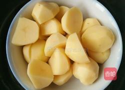 鱼香土豆泥茄盒的做法图解1