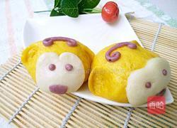 猴子宝宝馒头的做法图解13