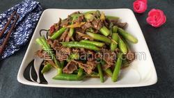 芦笋炒牛肉的做法图解16