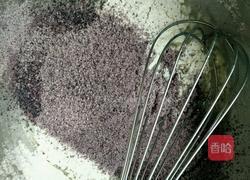 黑米奶油蛋糕的做法图解4