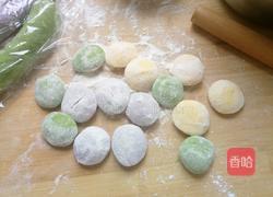 牛肉萝卜馅彩色蒸饺的做法图解11