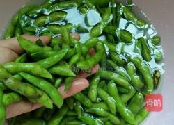 茶香毛豆的做法图解3