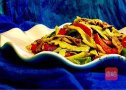 苦瓜炒肉的做法图解8