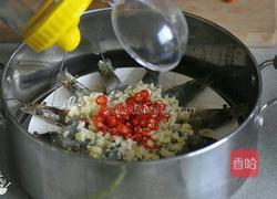 蒜到你了‖蒜蓉粉丝蒸虾的做法图解5