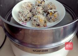 什锦糯米肉丸的做法图解3