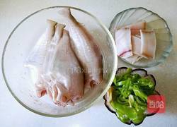 腊味扒皮鱼的做法图解1