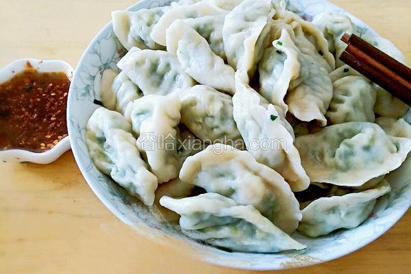 韭菜鸡蛋饺子