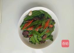 腊肠炒荷兰豆的做法图解8