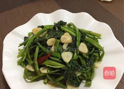 蒜香空心菜的做法图解7