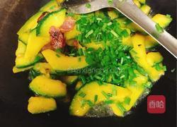 嫩南瓜炒腊肠的做法图解6
