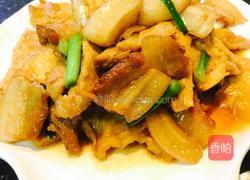 五花肉焖炸豆腐的做法图解6