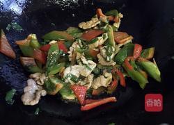 彩椒炒双菇的做法图解7