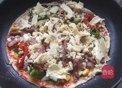 自制牛肉披萨的做法图解12