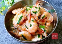 香葱烧虾的做法图解7