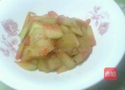 炒西瓜皮的做法图解1