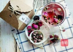 玫瑰洛神花茶的做法图解3