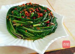 凉拌韭菜的做法图解7