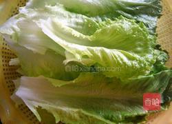 蒜蓉生菜的做法图解2