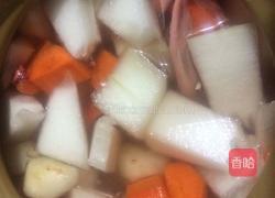 马蹄胡萝卜冬瓜薏米水鸭汤的做法图解6