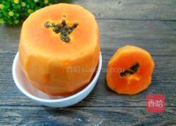 木瓜牛奶冻的做法图解2