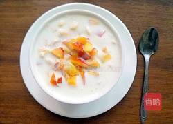 油桃玉米片酸奶的做法图解7