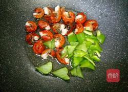 爆炒龙虾尾的做法图解4