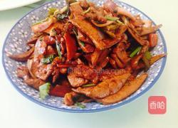 酱爆猪肝的做法图解7