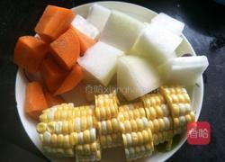 排骨玉米胡萝卜冬瓜汤的做法图解6