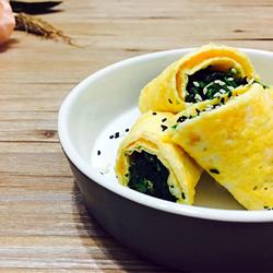 菠菜蛋卷的做法[图]