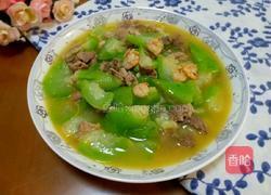 虾仁瘦肉炒丝瓜的做法图解13