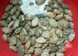 辣炒花甲的做法图解1