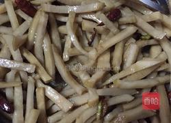 花生仁炒芥干的做法图解11