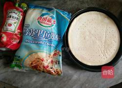 烤肉披萨的做法图解1