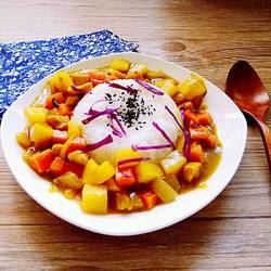 蓝调咖喱鸡肉饭的做法[图]