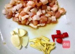 炒萝卜干的做法图解2