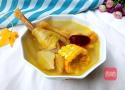 红枣玉米鸡汤的做法图解6